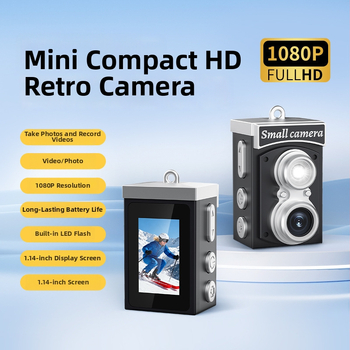 Мини камера-рекордер, модел AD, 5–12 MP, LCD 1,14-инчов, TF карта