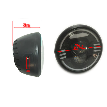 LED prednja svjetla za snijeg, ATV i električni bicikl - kompatibilna s 36V/48V/60V, vodootporna, vrlo svijetla