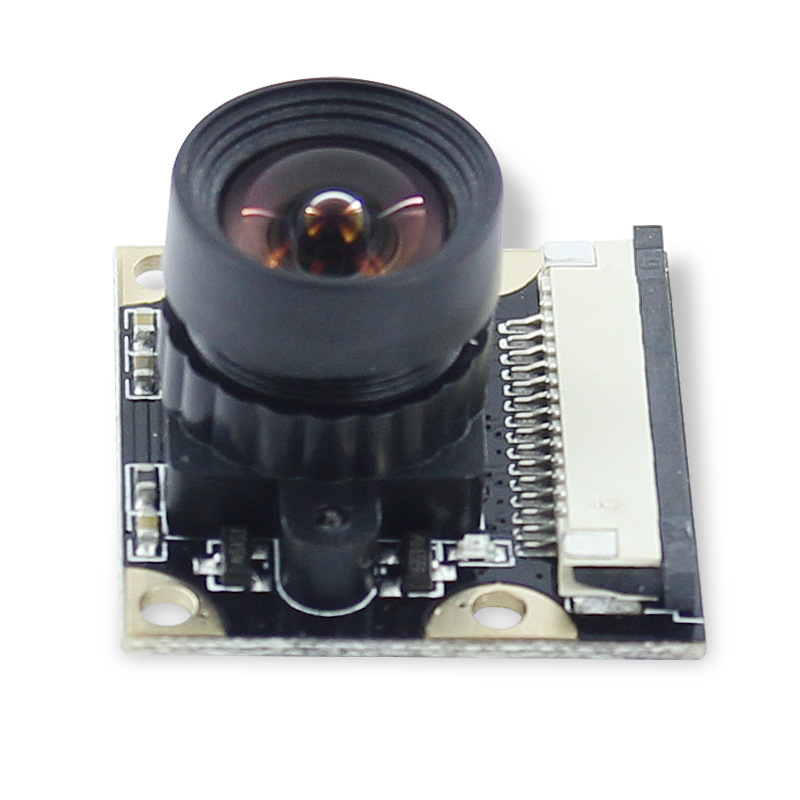 HD kamera za Raspberry Pi s OV5647 5MP senzorom, rezolucija 2592x1944 pri 30fps, 100° bez izobličenja, CSI sučelje, ručno fokusiranje