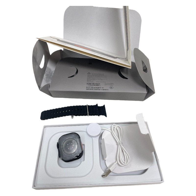 ULTRA Смарт часовник — AMOLED дисплей, корпус от титановата сплав, мониторинг на сърдечната честота, измерване на кислород в кръвта, Bluetooth разговори