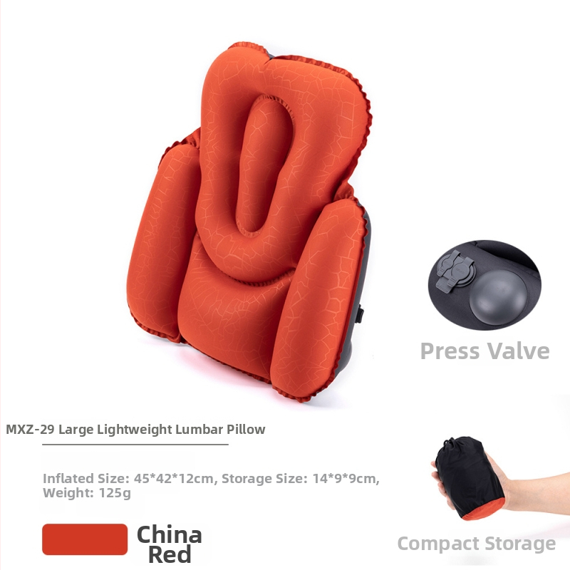 Naduvljiva lumbalna jastučnica - TPU elastična tkanina, stil polumjesec, model Mxz-29, težina 125 g, pogodno za osobe starije od 12 godina