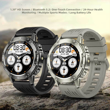 Ceas inteligent S81 pentru activități în aer liber, IP68 impermeabil, monitorizare ritm cardiac, tensiune arterială, oxigen în sânge, apeluri Bluetooth