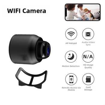 X5 Smart kamera pre domácnosť, bezdrôtové Wi‑Fi, 1080p, 3.6mm objektív, dosah 10–30 m, vnútorné použitie, zabudovaný mikrofón