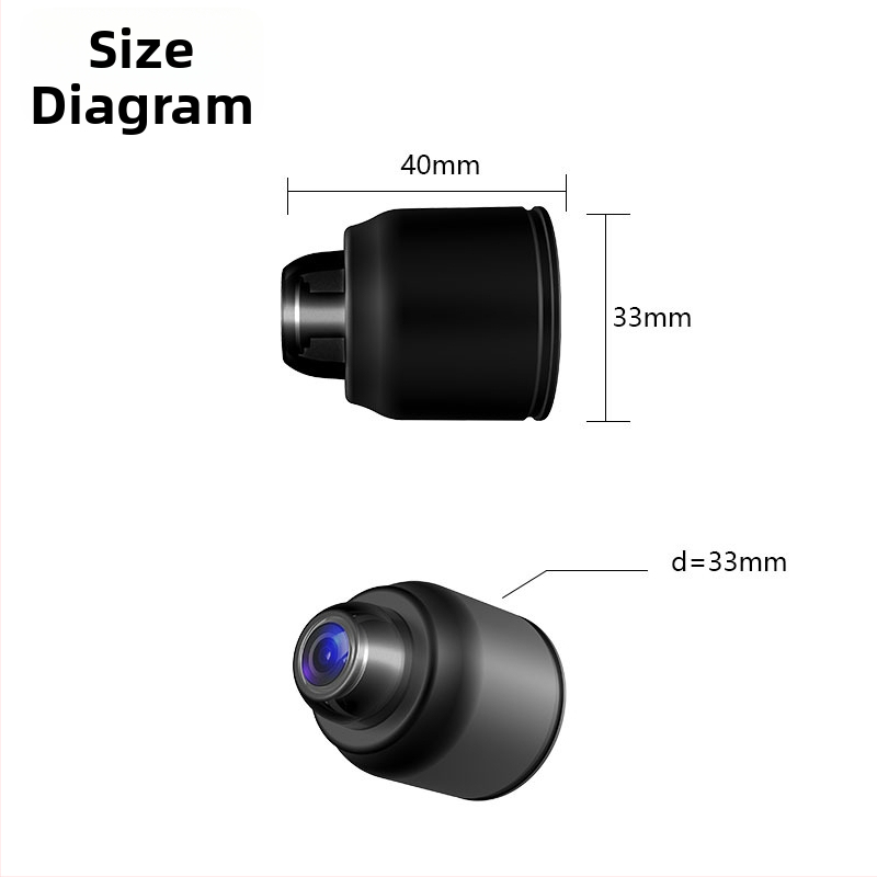 X5 Smart kamera pre domácnosť, bezdrôtové Wi‑Fi, 1080p, 3.6mm objektív, dosah 10–30 m, vnútorné použitie, zabudovaný mikrofón