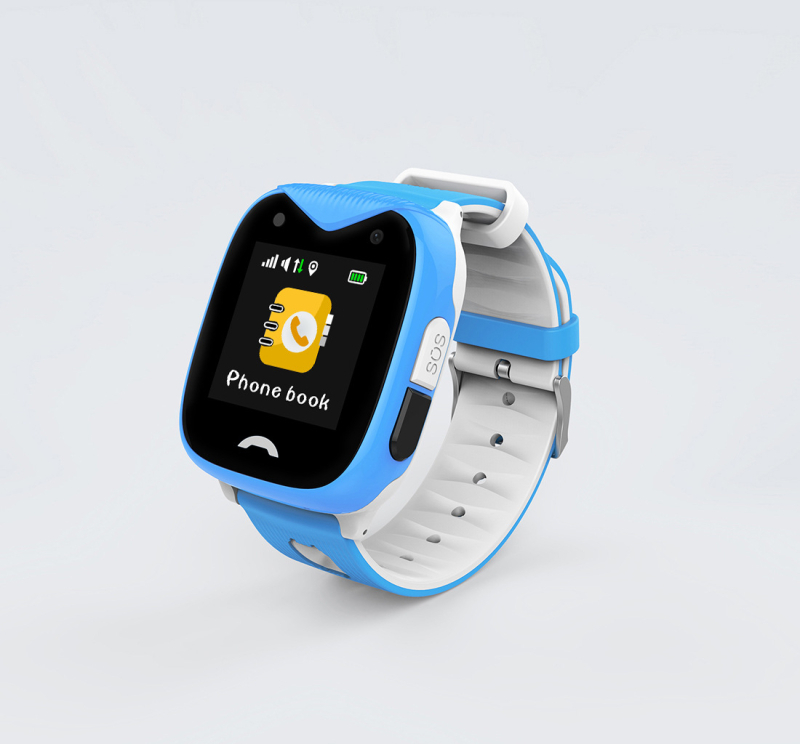 GPS παιδικό ρολόι τηλεφωνικό με εντοπισμό και κάμερα, Μοντέλο D8, Μπαταρία 420 mAh, Android συμβατό