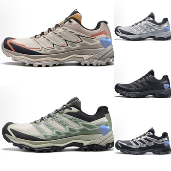 Unisex trail tenisice za outdoor — prozračne, lagane i s protukliznom potplatom; gornji dio od teleće kože + umjetna koža + tkanina, ulošak EVA
