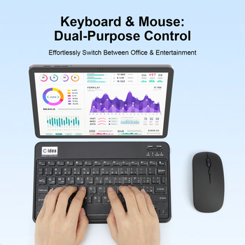 Cm8800plus üzleti tablet, Android, Quad‑core 1,5GHz, 512GB flash memória, kétkamerás, Wi‑Fi + Bluetooth