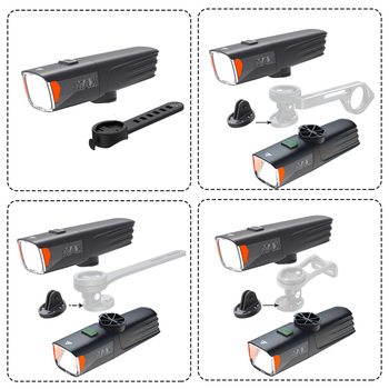 Bežični prednji svjetlosni sklop za bicikl s daljinskim upravljačem, prebacivanje između daljinskog i bliskog svjetla, vodootporna, punjiva — HONG TU SHENG