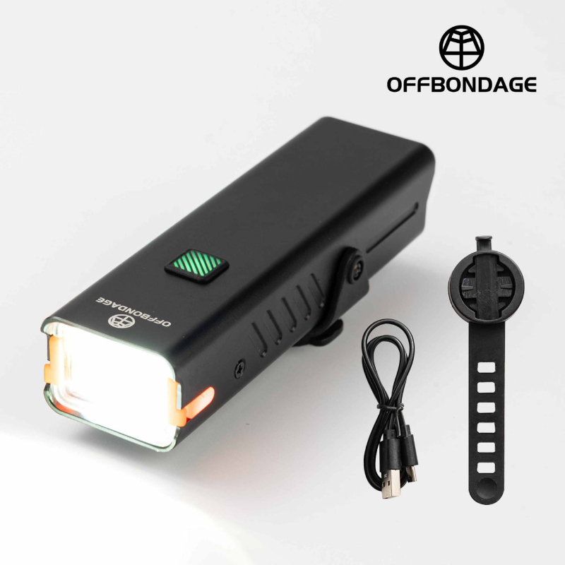 Biciklistička prednja svjetiljka od aluminijske legure – dvostrano upozoravajuće svjetlo za cestovne i planinske bicikle, noćna vožnja