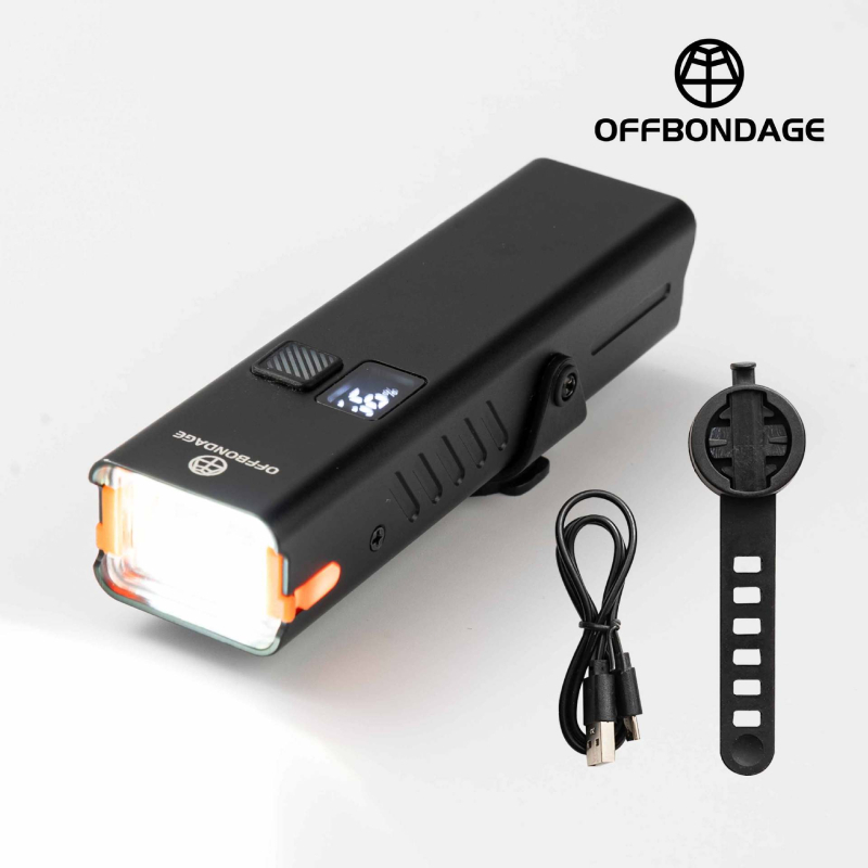 Biciklistička prednja svjetiljka od aluminijske legure – dvostrano upozoravajuće svjetlo za cestovne i planinske bicikle, noćna vožnja