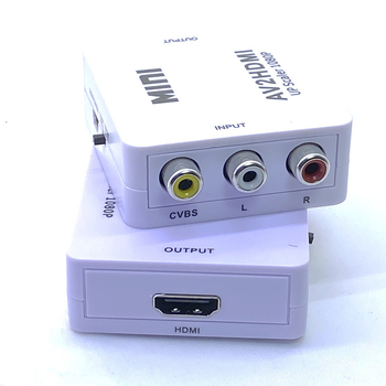 Μετατροπέας AV σε HDMI – RCA/AV είσοδος, 1920x1080, USB τροφοδοσία (50 cm καλώδιο), χωρίς απομακρυσμένη αφύπνιση