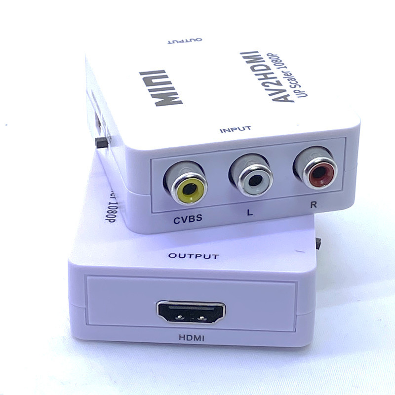 Μετατροπέας AV σε HDMI – RCA/AV είσοδος, 1920x1080, USB τροφοδοσία (50 cm καλώδιο), χωρίς απομακρυσμένη αφύπνιση