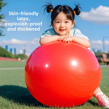 Lateks balon, okrugli oblik, bez logotipa, pogodan za dječje parkove