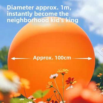 Lateks balon, okrugli oblik, bez logotipa, pogodan za dječje parkove