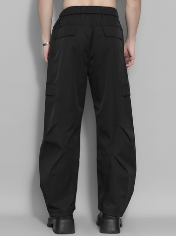 Muške outdoor brze suhoće hlače, opuštenog kroja, cargo za planinarenje, srednji pojas, mnoge džepove, 100% polyester