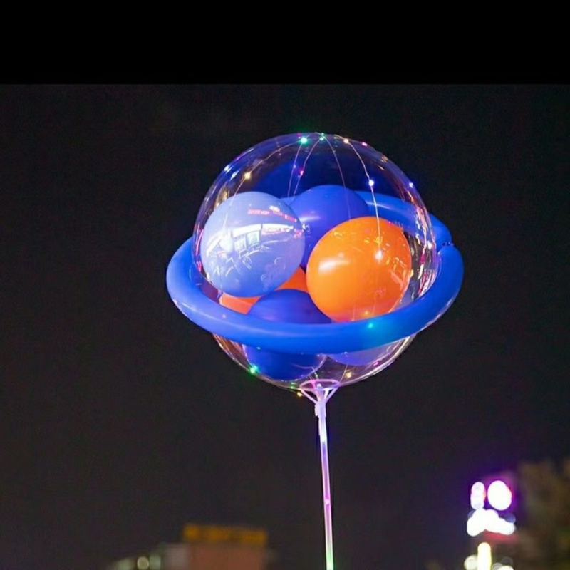 Balon - Wave Ball, PVC, okrugli, bez logotipa, za ulični štand