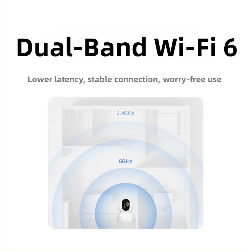 Inteligentná kamera MJSXJ27CM, ovládaná cez mobilnú aplikáciu, kompatibilná s Androidom, na vnútorné použitie