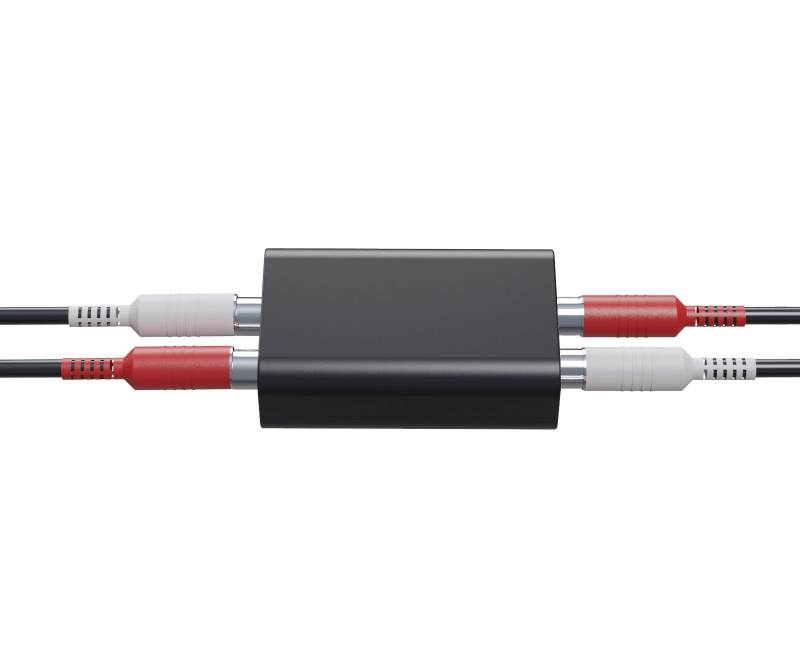 Adapter RCA audio izolator s zajedničkom zemljom — suzbijanje smetnji, filtr šuma, model 106, OEM obrada, za audio liniju