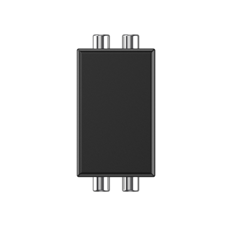 Adapter RCA audio izolator s zajedničkom zemljom — suzbijanje smetnji, filtr šuma, model 106, OEM obrada, za audio liniju