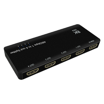 HDMI 2.1 1x4 video rozdeľovač, 8K rozlíšenie, CableDeconn F0204