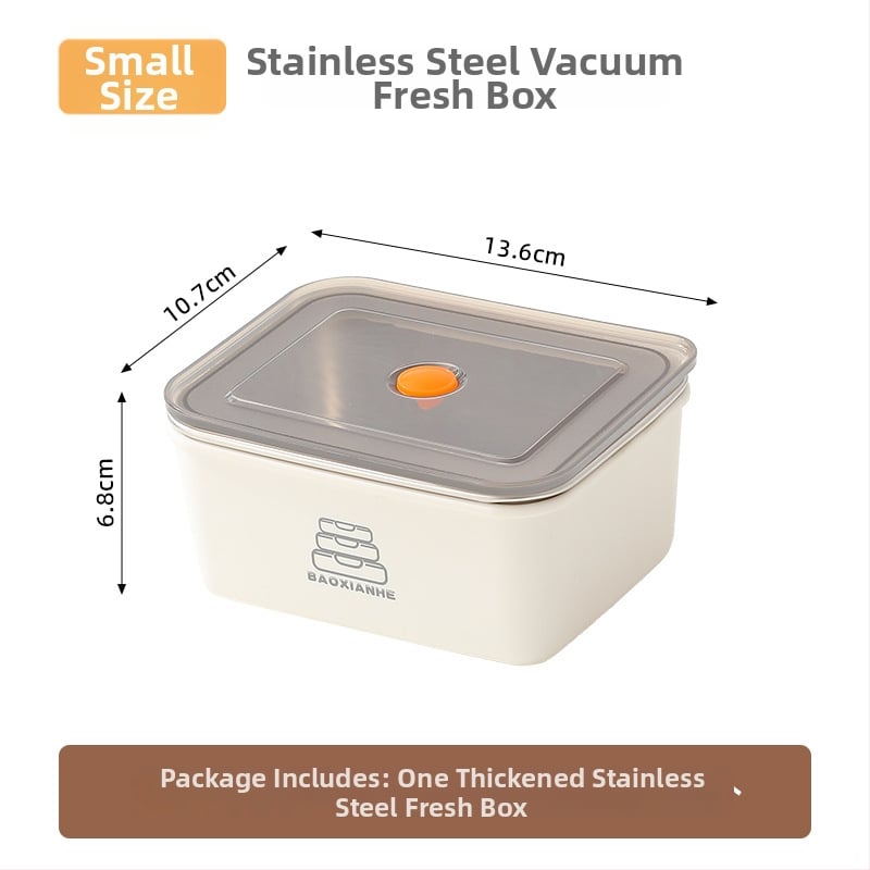 Ανοξείδωτο διπλό κουτί γεύματος, ορθογώνιο, σφραγισμένο και αδιαρροϊκό, συμβατό με φούρνο μικροκυμάτων, χωρητικότητας 1–2 L