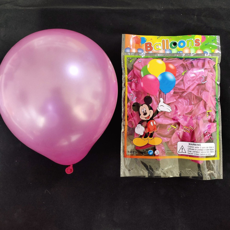 Sun Balloon perlat latex balon, okrugli oblik, 1,2 g, tiskano logo