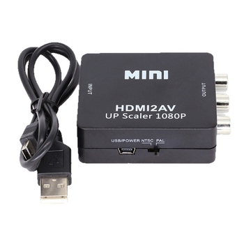 HDMI na AV pretvarač, 1080P, Model H2A, Podrška upravljanju napajanjem