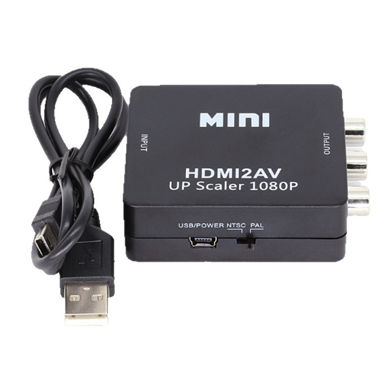 HDMI na AV pretvarač, 1080P, Model H2A, Podrška upravljanju napajanjem