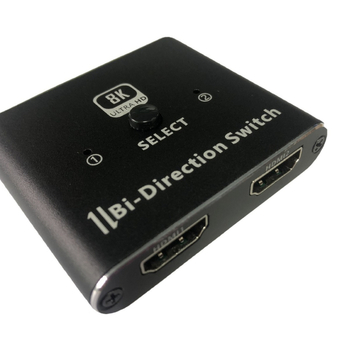 HDMI 2.1 двупосочен превключвател, 8K60Hz, домашно кино, управление на захранването, съвместим с всички системи