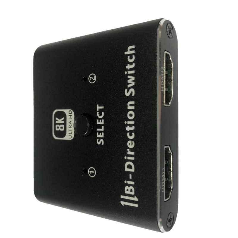 HDMI 2.1 двупосочен превключвател, 8K60Hz, домашно кино, управление на захранването, съвместим с всички системи