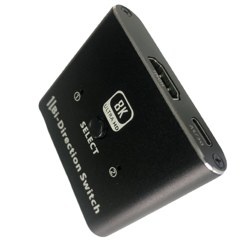 HDMI 2.1 двупосочен превключвател, 8K60Hz, домашно кино, управление на захранването, съвместим с всички системи