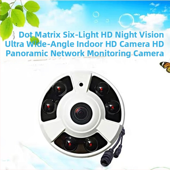 Panoramska fisheye AHD koaksijalna kamera, 3.6 mm objektiv, 0.1 lx noćno gledanje, 360° IR nadzor, model F3-6, DC12V, unutarnja uporaba