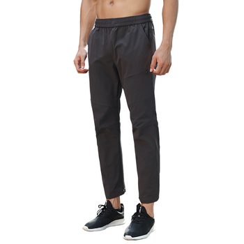 Muške cropped sportske hlače, 90% najlon, brzo sušeće, srednji pojas, uski kroj, jesen, korejski stil