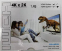 HDTV splitter s 1 ulazom i 4 izlazom, 4K konverter za prikaz na TV-u