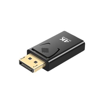 DP към HDMI адаптер DH, 4K резолюция, за телевизор/монитор