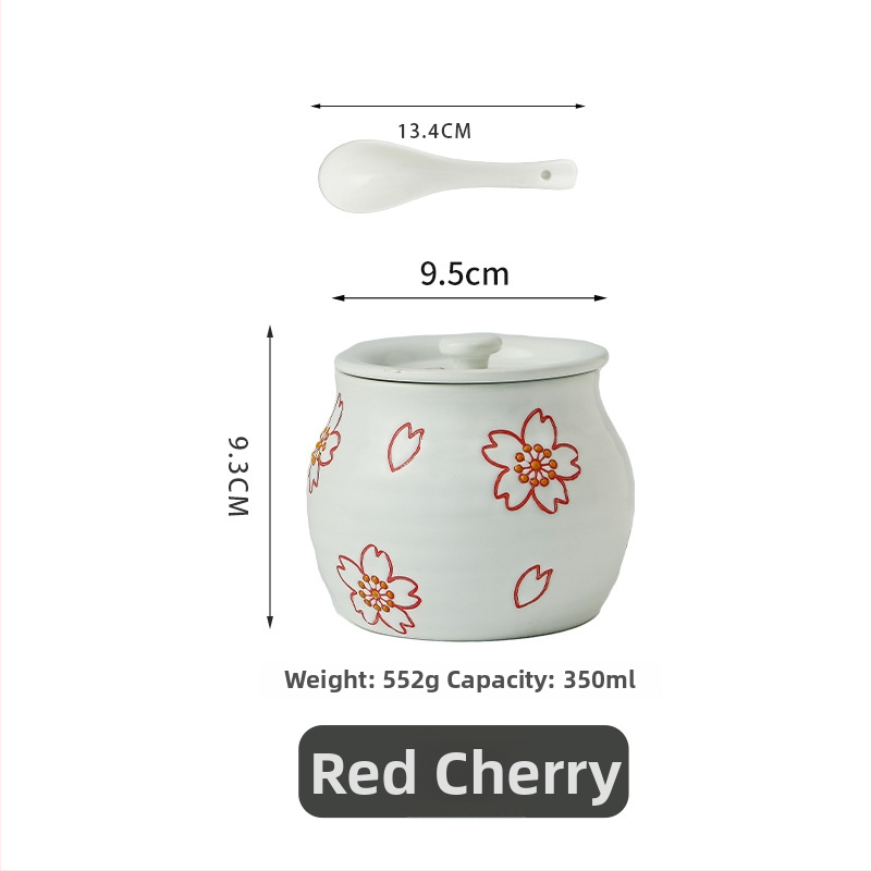 Keramická nádoba na olej a koreniny, japonský štýl, značka Golden Chef Lang Shi, tlačené logo, prvotriedna kvalita