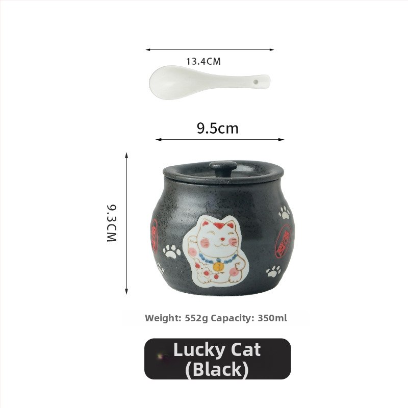 Keramická nádoba na olej a koreniny, japonský štýl, značka Golden Chef Lang Shi, tlačené logo, prvotriedna kvalita