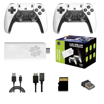 Nostalgijska igraća konzola s 64GB memorije, bežični kontroleri, podrška za dva igrača, kompatibilna s PS3
