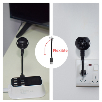 WK10 Cameră WiFi pentru interior și exterior, obiectiv 3.6 mm, rezoluție 480p, alimentare 5V, Carcasă ABS