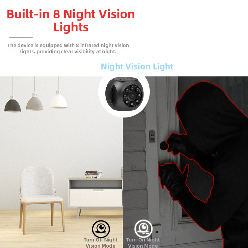 WK10 Cameră WiFi pentru interior și exterior, obiectiv 3.6 mm, rezoluție 480p, alimentare 5V, Carcasă ABS