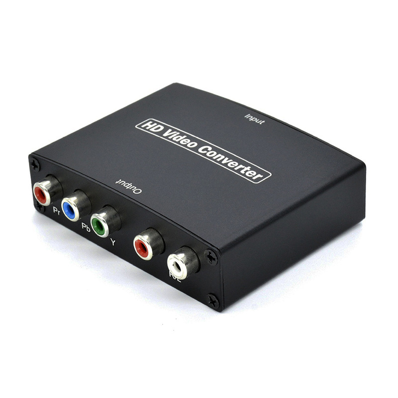 HDMI na YPbPr konverter s audio, 1920x1080, kabel 0,12 m, metalno kućište, model LW-HDTSC2