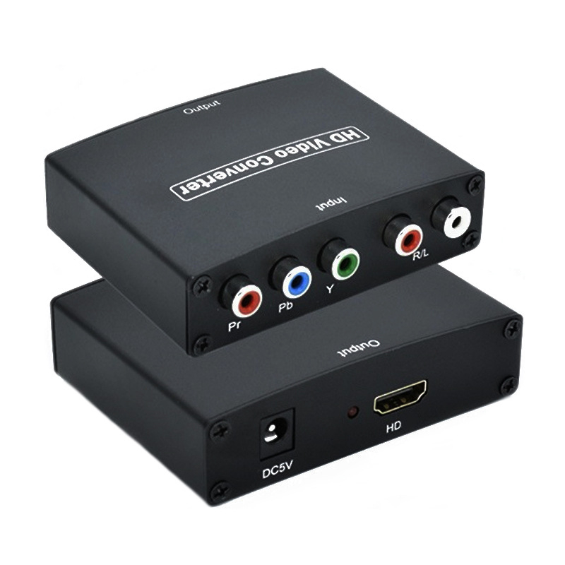HDMI na YPbPr konverter s audio, 1920x1080, kabel 0,12 m, metalno kućište, model LW-HDTSC2