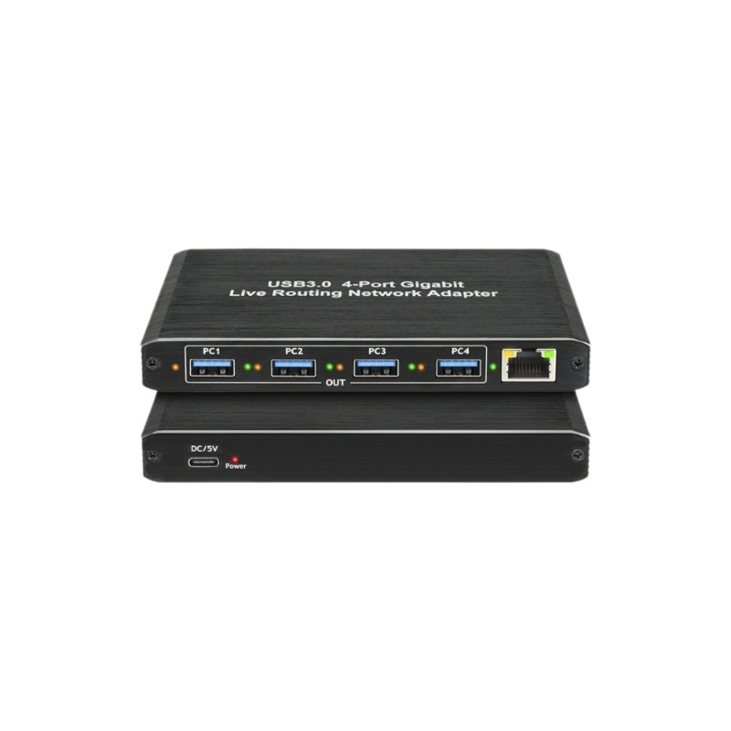USB 3.0 hub s 4 porta, model X560, konverzija signala, 480P, Plug and Play, nema daljinskog buđenja, nema upravljanja napajanjem