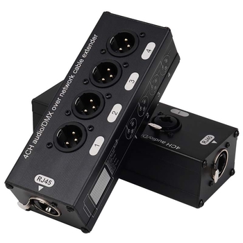 4-kanalni XLR audio transmiter s izolatorom i izolacijom zajedničkog uzemljenja, domet 300 m