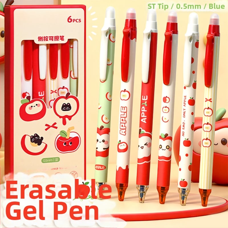 Cartoon erazovateľné pero s tlačným mechanizmom, plastové telo, ST špička, ST hlava, balené v krabičke