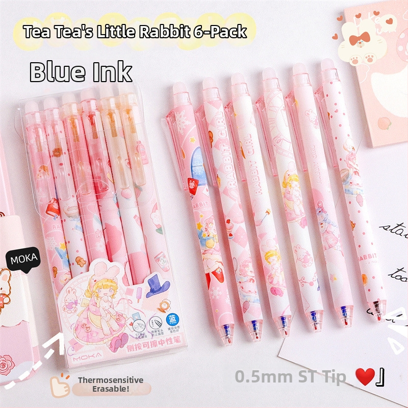 Cartoon erazovateľné pero s tlačným mechanizmom, plastové telo, ST špička, ST hlava, balené v krabičke