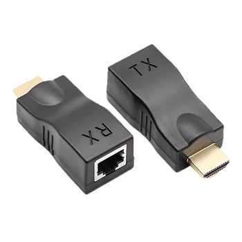 HDMI extender 30 m preko jednog mrežnog kabla, HDMI pretvarač s mrežnog porta, 1080P stabilna visoka razlučivost