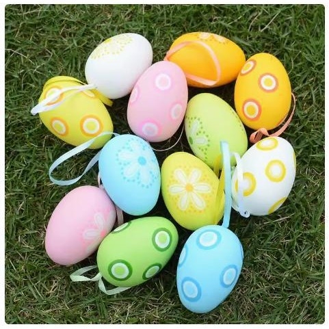 Uskršnje jaje igračke - PE materijal, ovalni oblik, moderni umjetnički stil, tehnologija simulacije