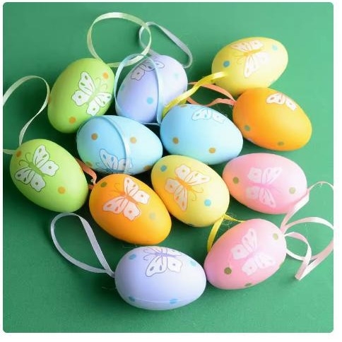 Uskršnje jaje igračke - PE materijal, ovalni oblik, moderni umjetnički stil, tehnologija simulacije