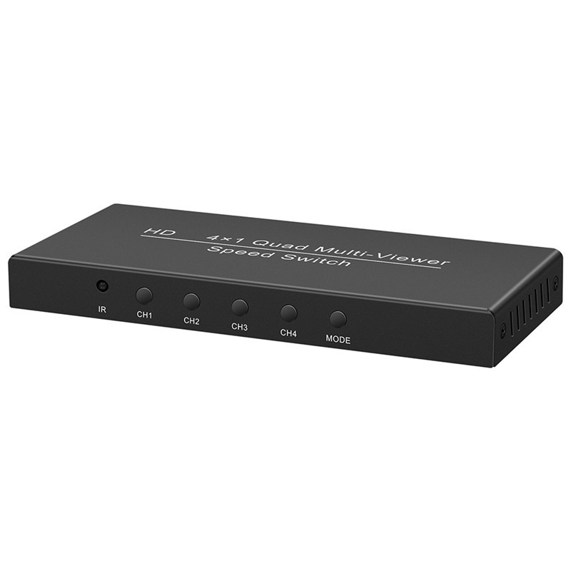 HDMI 4x1 prekidač, 1080P, model YMG141BM, upravljanje napajanjem podržano, daljinsko buđenje nije podržano
